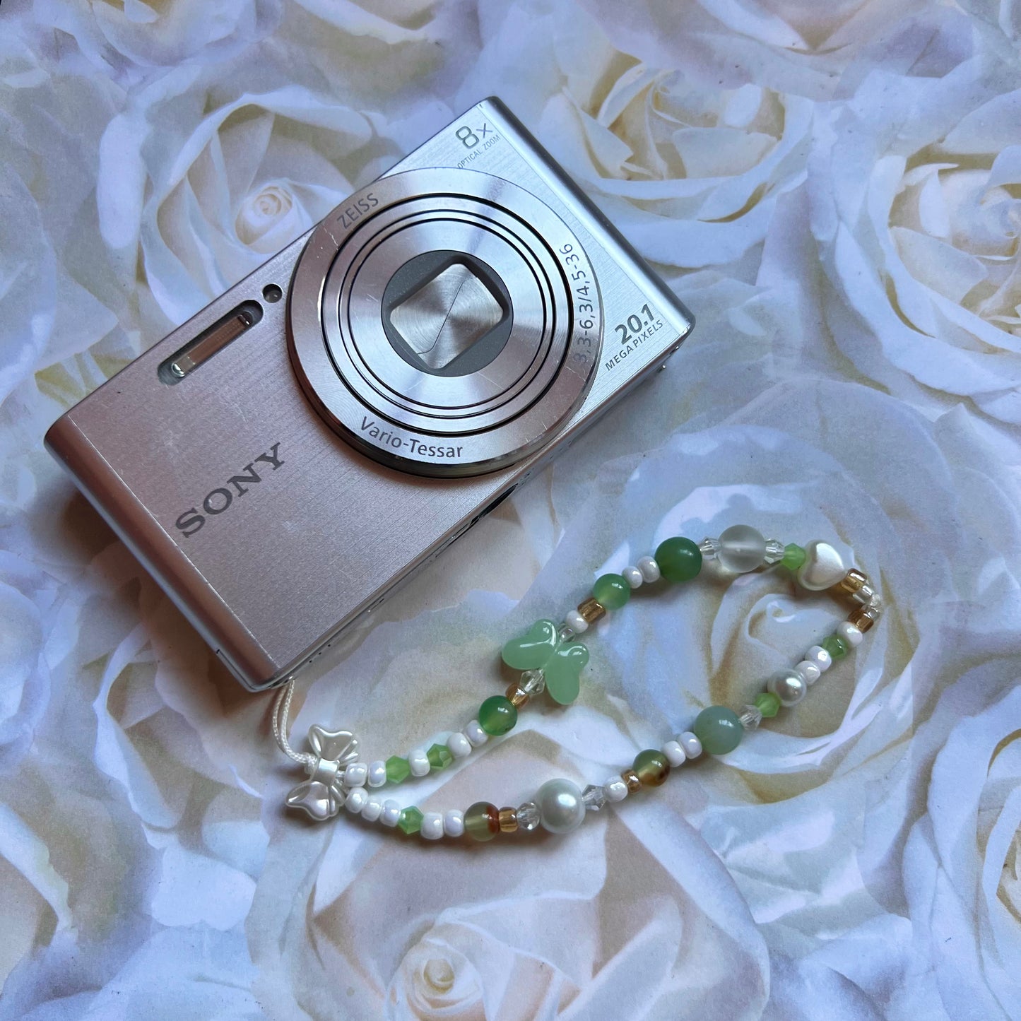 Ready-Made Beaded Camera Strap