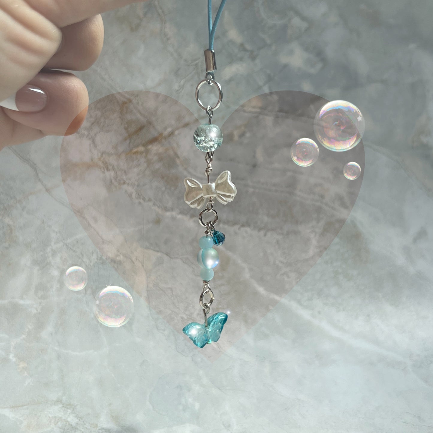 Bow and Butterfly Phone Charms