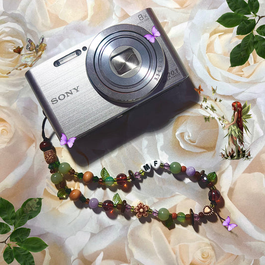 Personalized Beaded Camera/Wrist/Phone Strap
