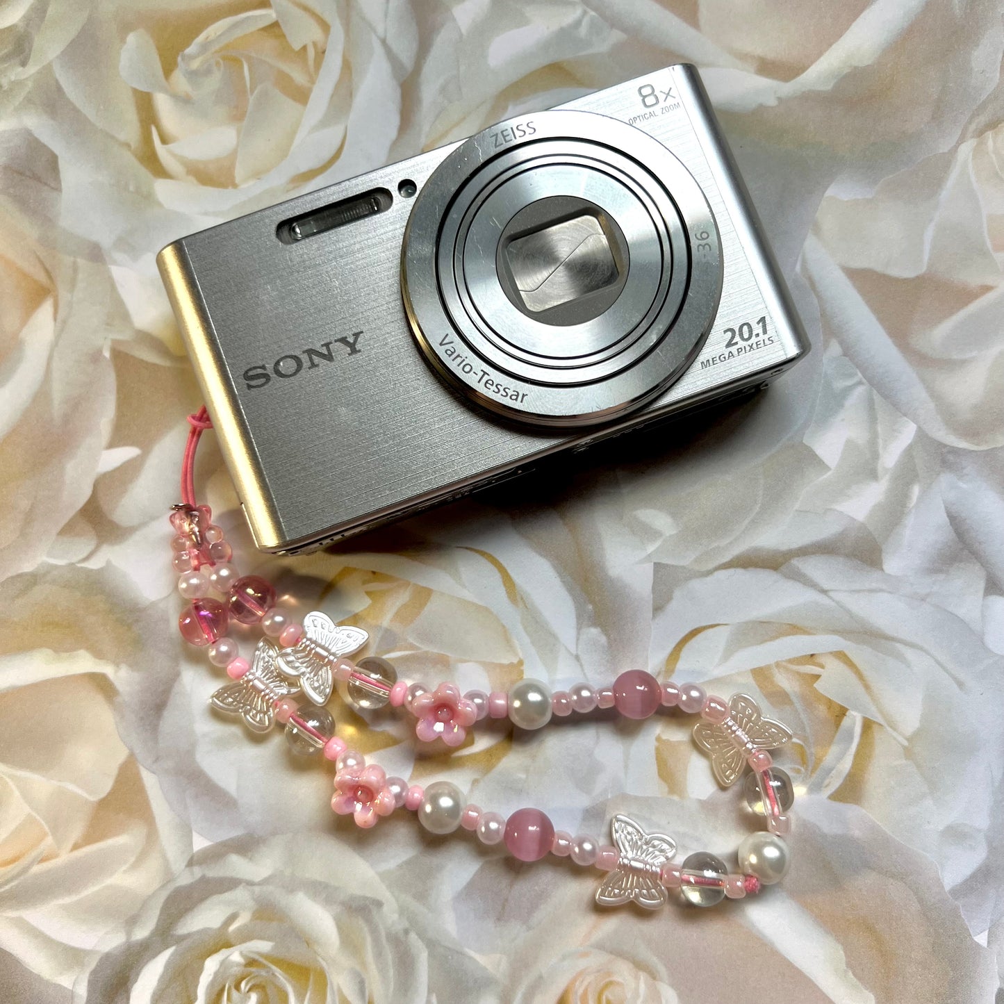 Personalized Beaded Camera/Wrist/Phone Strap
