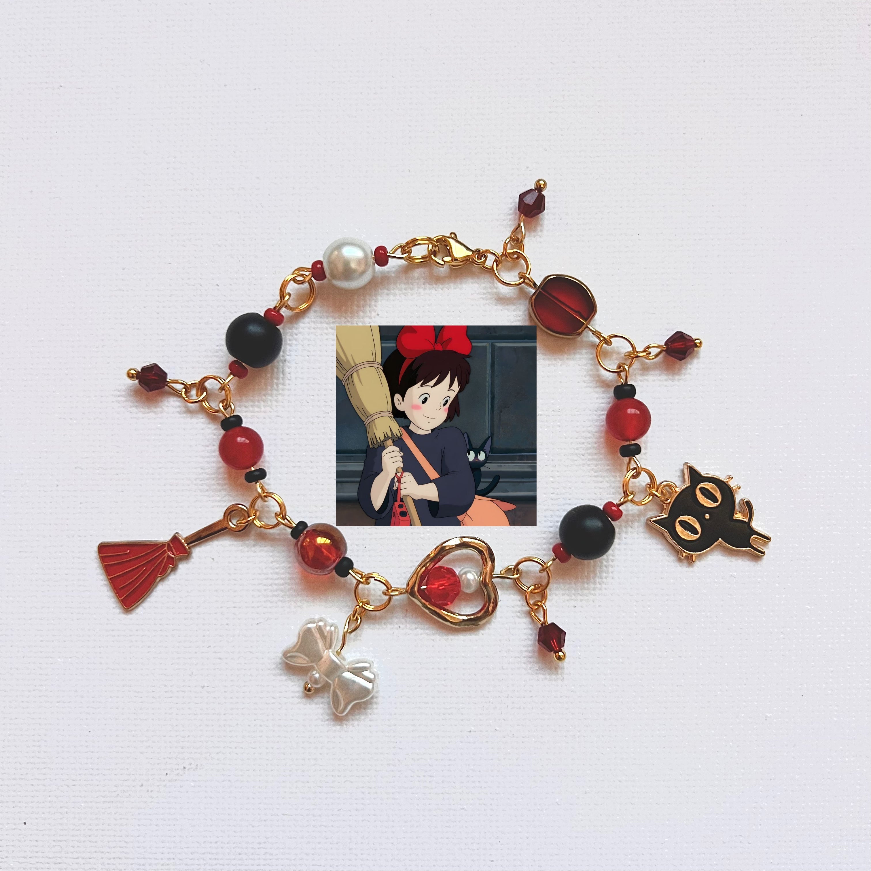 kiki's delivery service gold plated bracelet