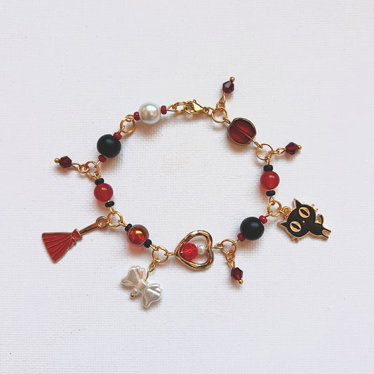kiki's delivery service gold plated bracelet