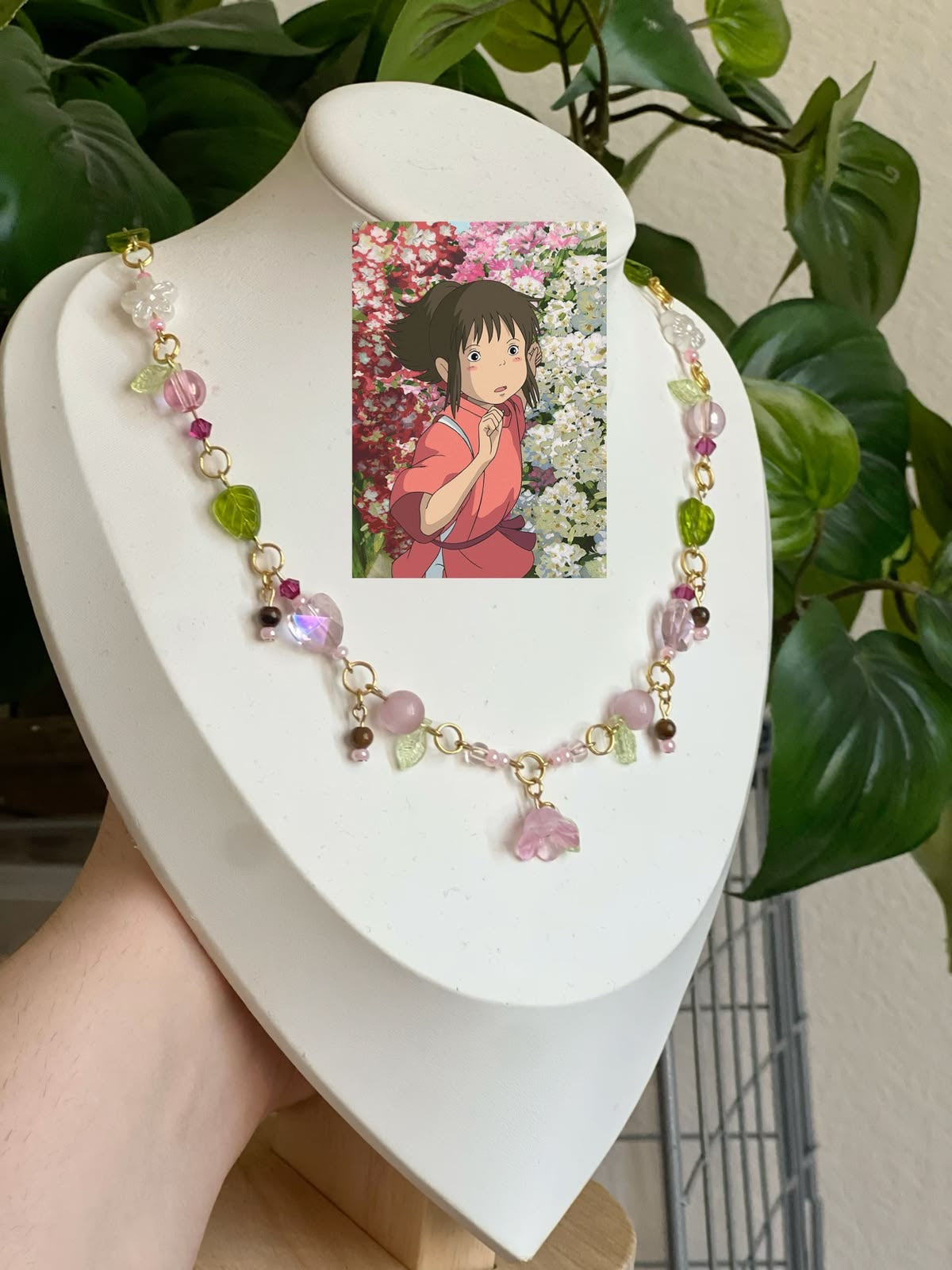spirited away inspired necklace