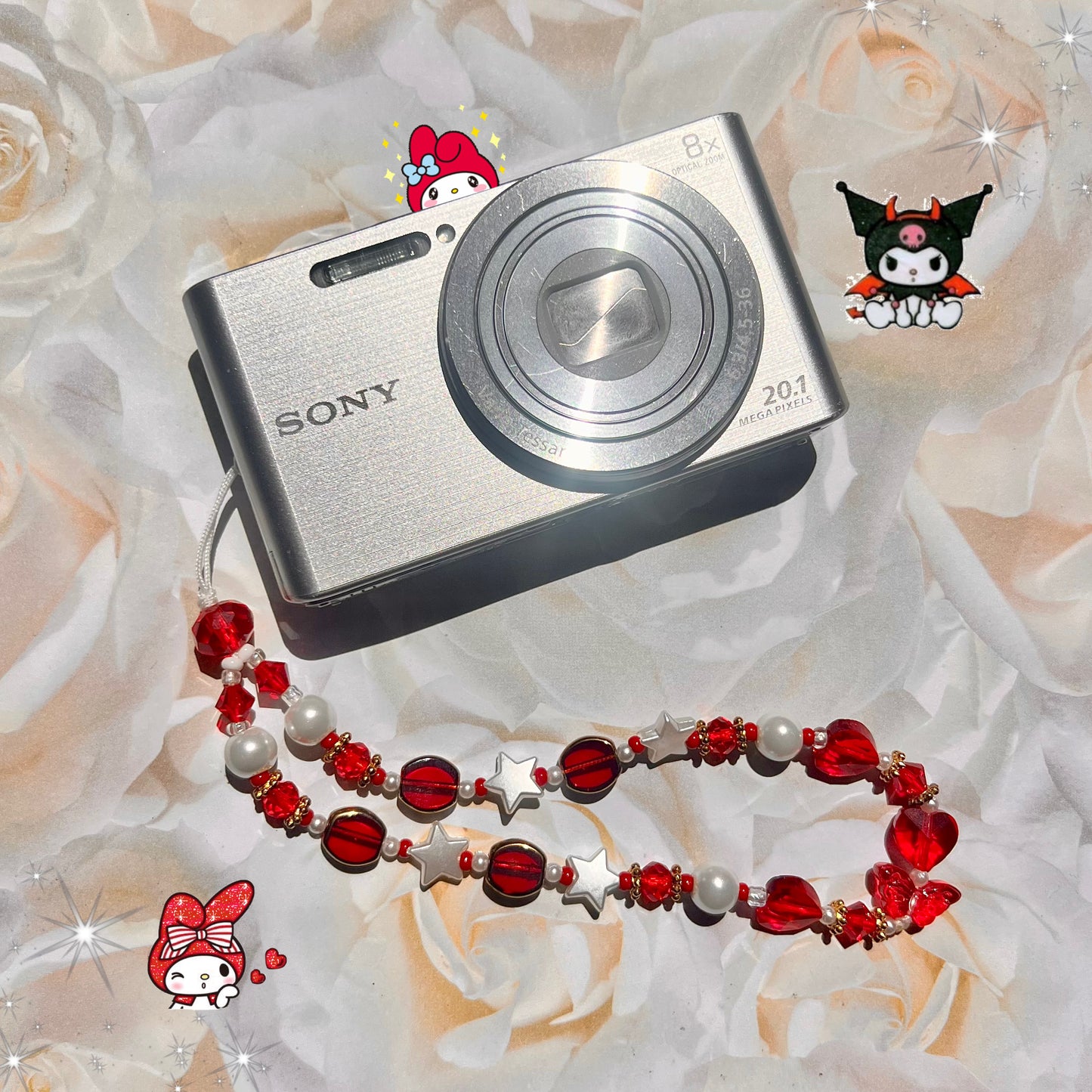 Personalized Beaded Camera/Wrist/Phone Strap