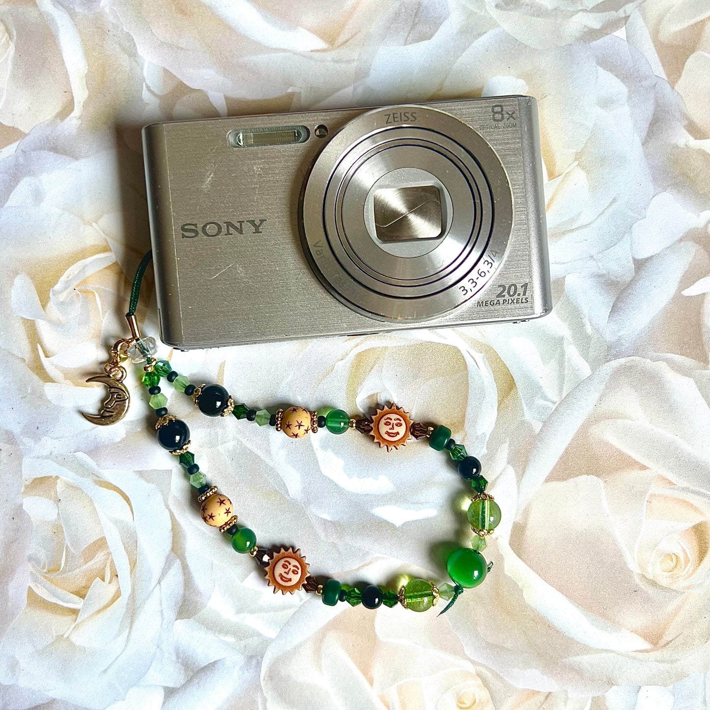 Personalized Beaded Camera/Wrist/Phone Strap