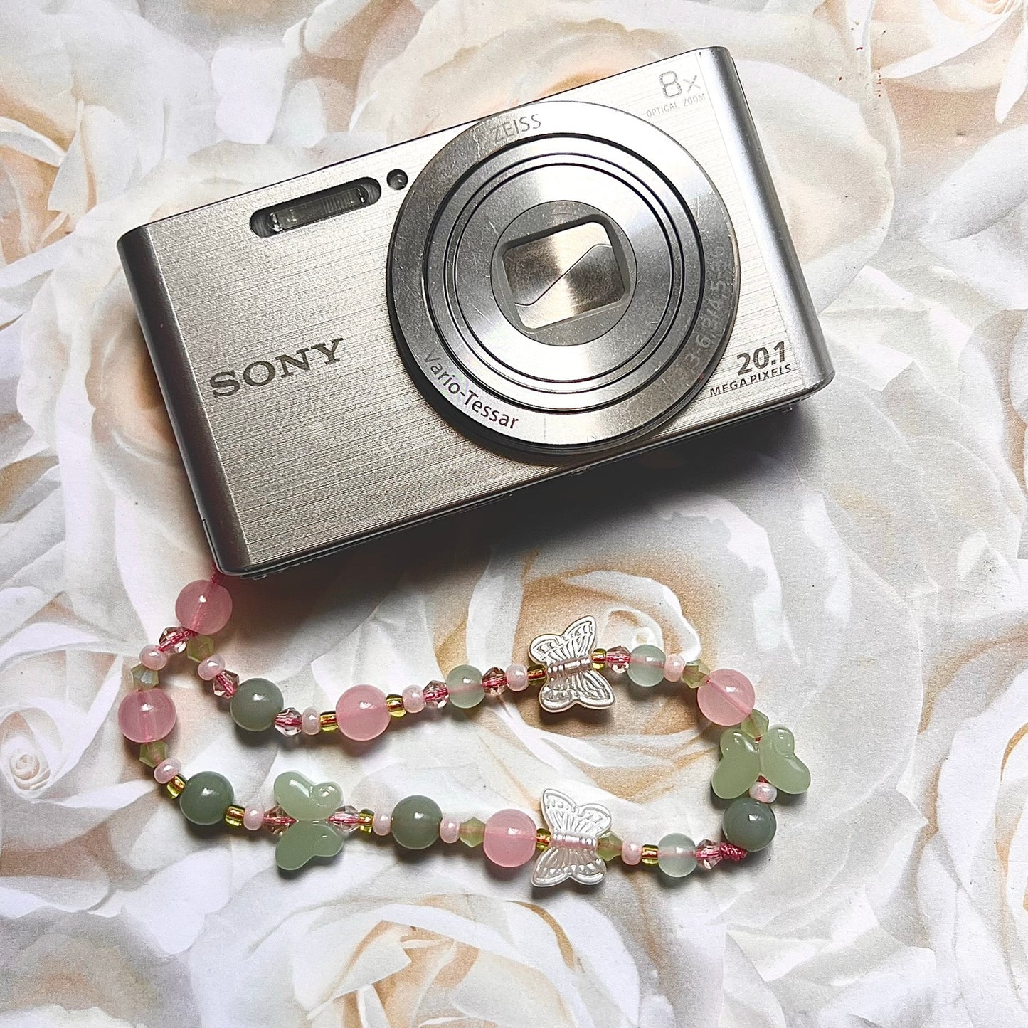 Personalized Beaded Camera/Wrist/Phone Strap