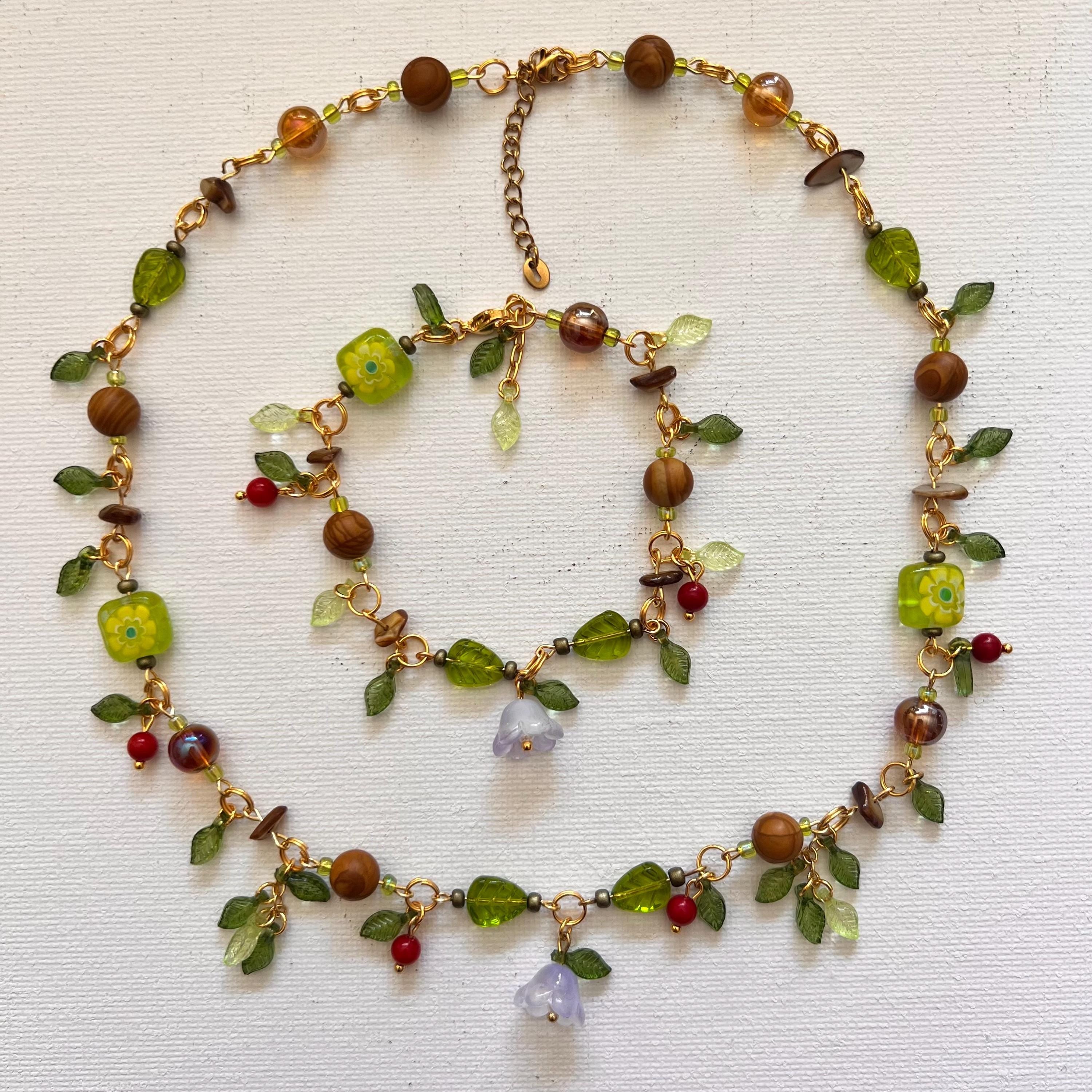 Gold-Plated Arrietty-Inspired Spring Bracelet – Studio Ghibli Fairycore Jewelry