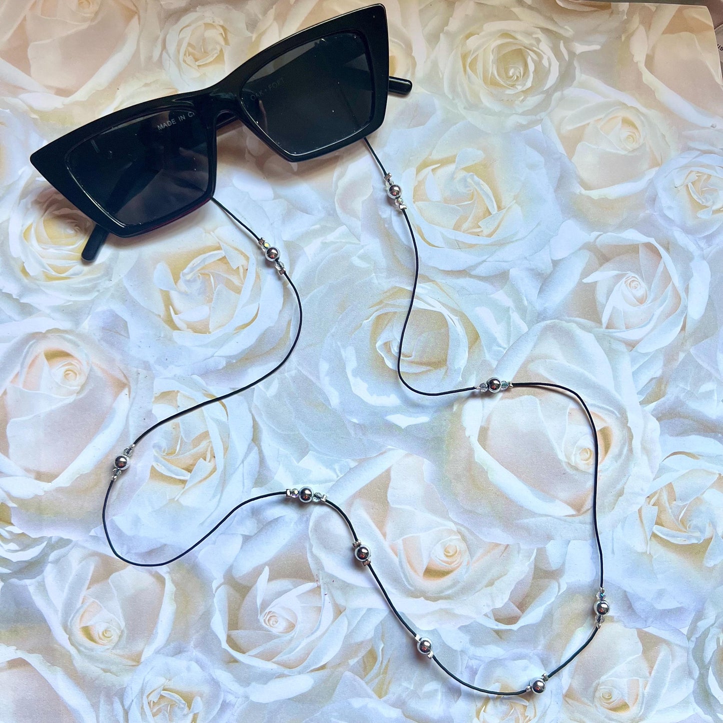 Customizable Beaded Glasses,Sunglasses Chain String Accessory